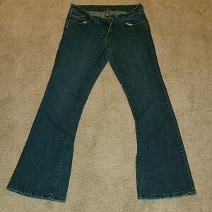The Limited Dark Blue Flare Jeans